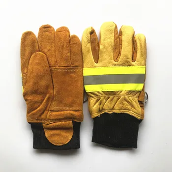 

Gloves fire fighting and rescue gloves thermal insulation flame retardant wear-resistant durable protective gloves