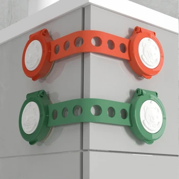 

10 Pcs Kind Veiligheid Kabinet Lock Baby Proof Beveiliging Protector Lade Deur Kast Lock Plastic Bescherming Kids Veiligheid Deu