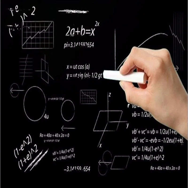 

45x100cm Blackboard Sticker Removable Demolition Graffiti PVC Wall Green Learning Office Stationery Erasable Paste Sticker 1pc