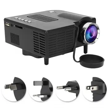 

Mini LED Projector YG260 Black Built-in Speaker with Multi-function Interface to Computer Phone 110-240V