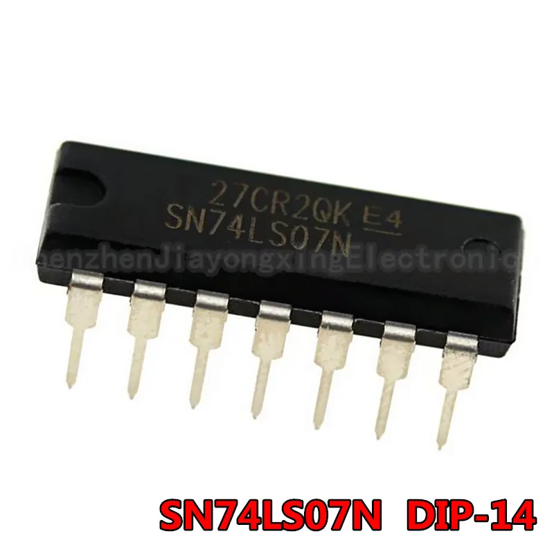 10 шт. SN74LS07N DIP14 SN74LS07 DIP 74LS07N 74LS07 DIP-14 HD74LS07P Новый и оригинальный IC | Электронные