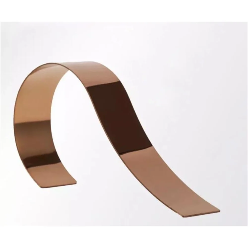 High-grade Stainless Steel Rose Gold Metal Belt Holder Presentation Display Rack Waistband Single Stand | Дом и сад