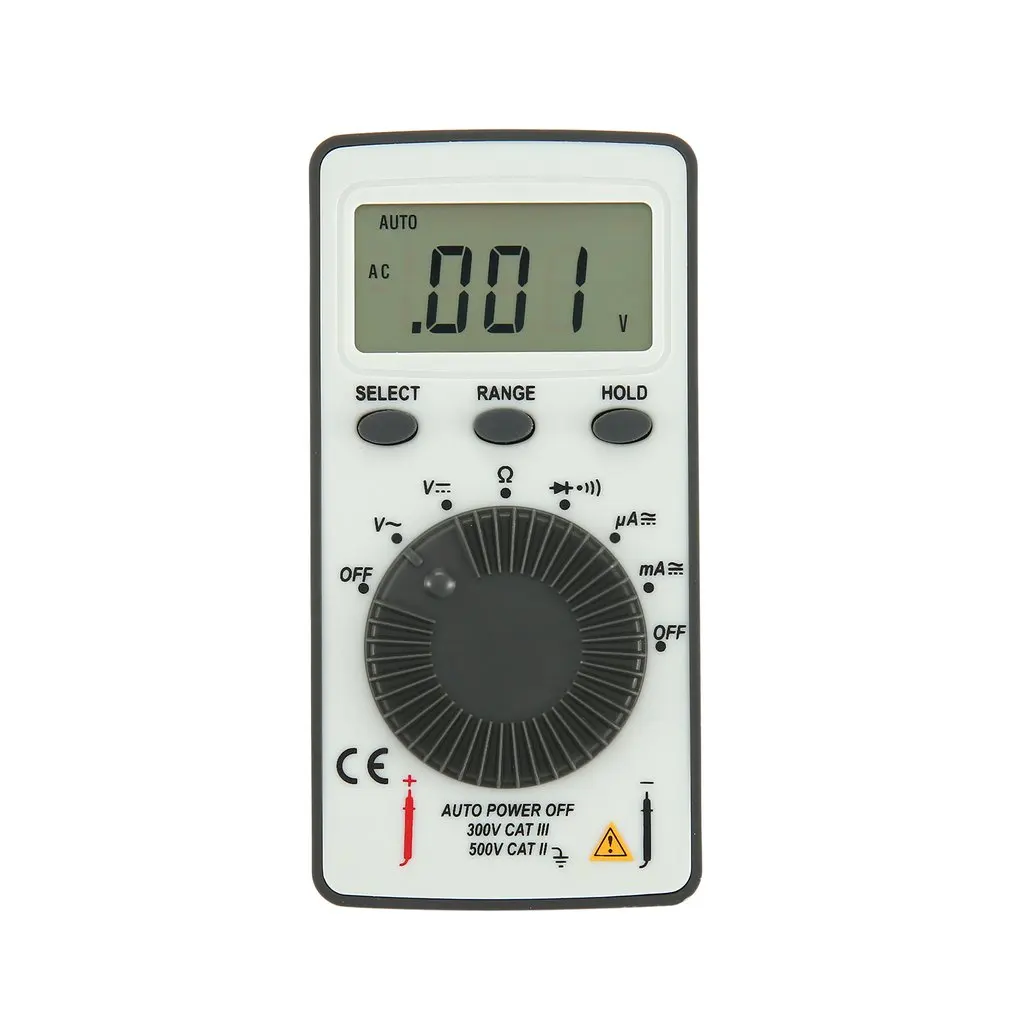 DT9210 1999 отсчетов карманный цифровой мультиметр AC/DC Напряжение Амперметр Сопротивление тестера Диод Непрерывность тест данных удержание Авто Диапазон