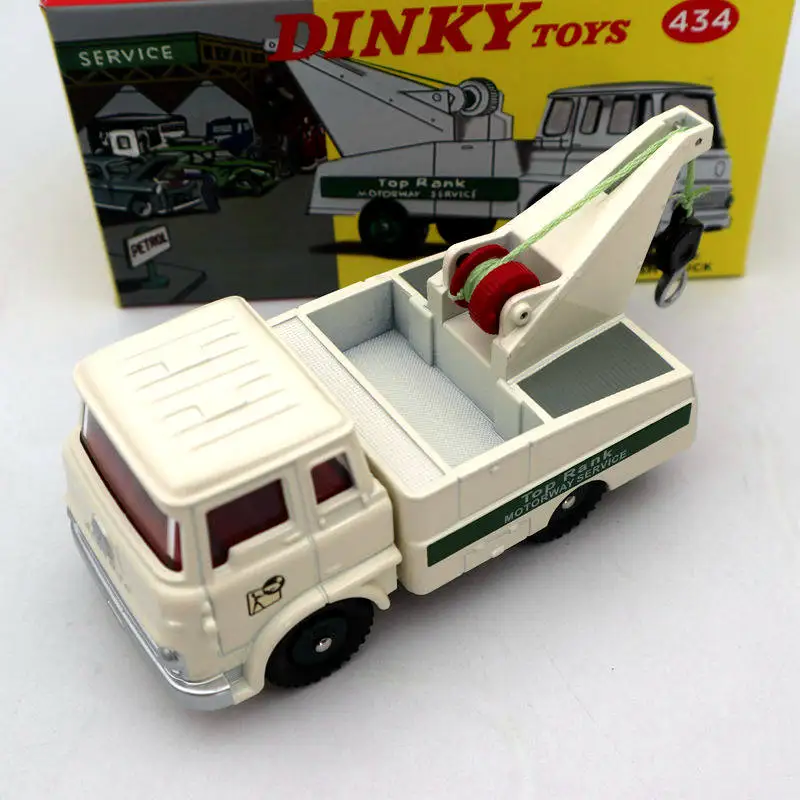 Игрушки Atlas Dinky 434 автомобиль аварийный Bedford TK с полнофункциональной лебедкой