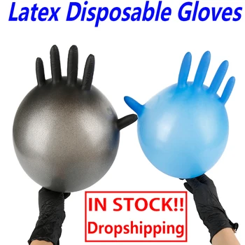

20/100Pcs Nitrile Disposable Latex Gloves Rubber Gloves Laboratory Work Safety Gloves Household Cleaning Hand Gloves Garden