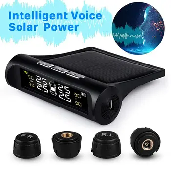 

Hot Digital LCD Display Automobiles Wireless Tire Pressure Inspection Tool Monitoring Alarm