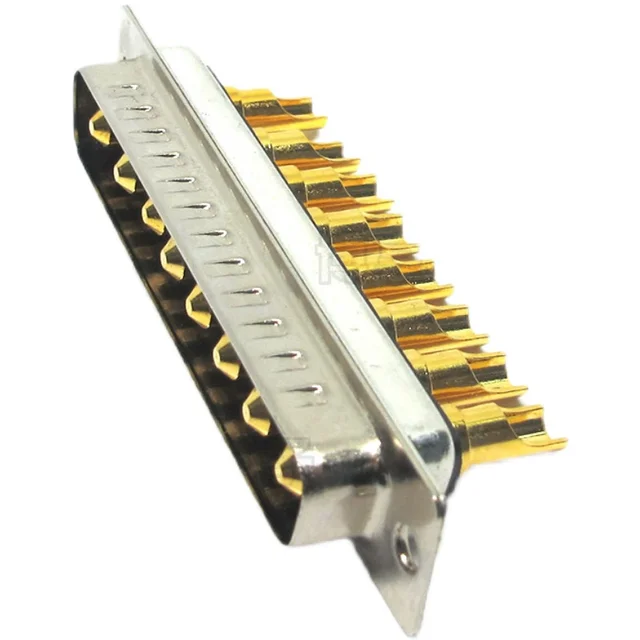 D-Sub Nagy Áramú Vezetékes Típusú 8 Dugó Csatlakozó Téglalap Alakú Áram 8W8 Hegesztett Hím Fej - Image 5