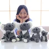 High Quality Simulation Australia Koala Plush Toy Stuffed Animal Doll Mom Baby Kids Infant Girls Toys Birthday Gift Home Decor ► Photo 1/6