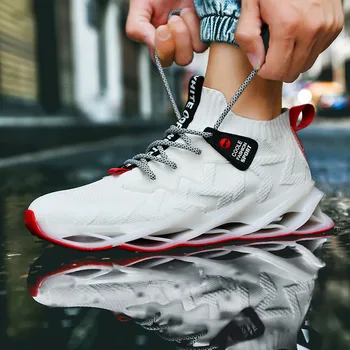 

High end Classic Mens mesh breathable lace-up shoes sports men's trend shoes Mens Casual Shoes Tenis Masculino Zapatillas Hombre