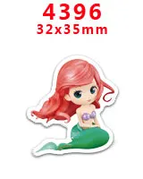 Кабошоны 30 шт мультфильм плоское украшение из смолы pr 6640 - Цвет: 4396