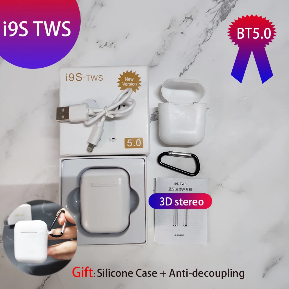 

Invisible Headphones i7s tws Wireless Bluetooth Headset i9s TWS Earbuds With microphone For Phone iPhone Xiaomi mini Headsets