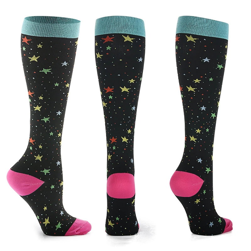 Women Men Compression Socks For Pregnancy Edema,Diabetic,Travel Socks Fit For Varicose Veins Pulled Muscle Leg Relief Pain