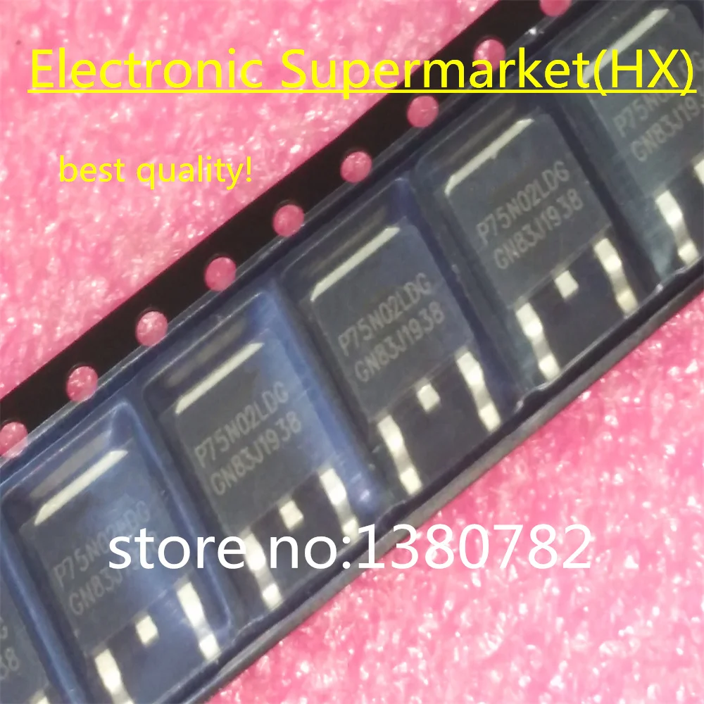 ¡Envío gratis 100 unids/lote P75N02LDG P75N02 TO252 nuevo IC original ...