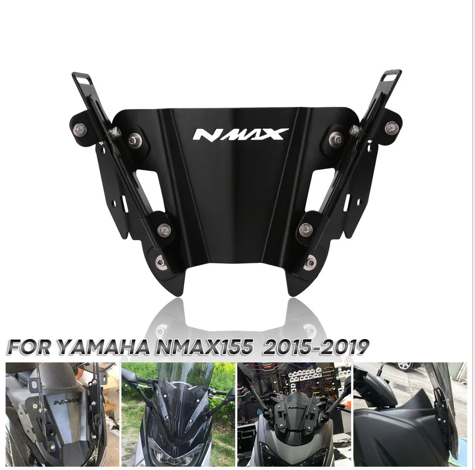 Для Yamaha N Max NMAX155 NMAX 155 боковое зеркало заднего вида кронштейн зеркала заднего вида адаптер держатель ЧПУ