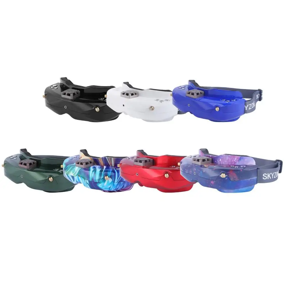 SKYZONE SKY02C 5 8 ГГц 48CH FPV очки 200 400 600 объектив с поддержкой 2D/3D HDMI головы слежения Wi Fi