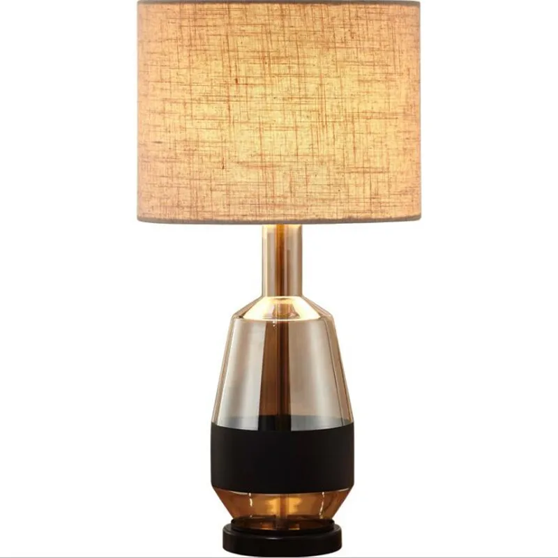 Modern Loft Amber Glass Dimmer Table Lamp for Bed Room Kind's Room Bar Fashion Simple Desk Reading Light H 55cm 2511 Modern Loft Amber Glass Dimmer Table Lamp for Bed Room Kind's Room Bar Fashion Simple Desk Reading Light H 55cm 2511
