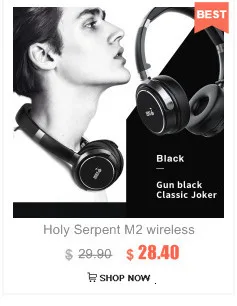 Bluetooth гарнитура Holy Serpent M1 ANC с активным шумоподавлением, Беспроводные Hi-Fi стереонаушники для воспроизведения до 48 часов