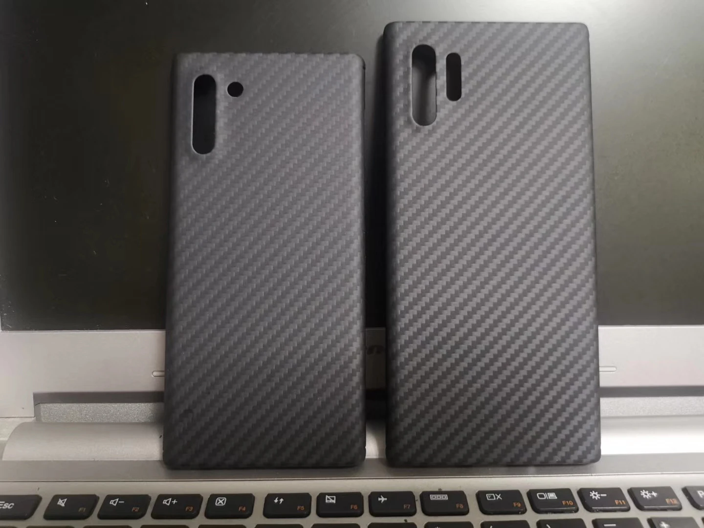 ENMOV Real Carbon Fiber Case Shockproof for Samsung Galaxy Note10 Matte Carbon Fiber Shockproof Cover For Samsung Note10 Plus
