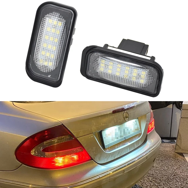 LOGO MERCEDES LED BAJO PUERTA W203, W209, CL, CLA, CLS, CLK