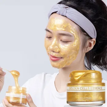 

Super easy to use gold tear mask 100g deep cleansing pores facial moisturizing, tearing facial waxblackhead acne
