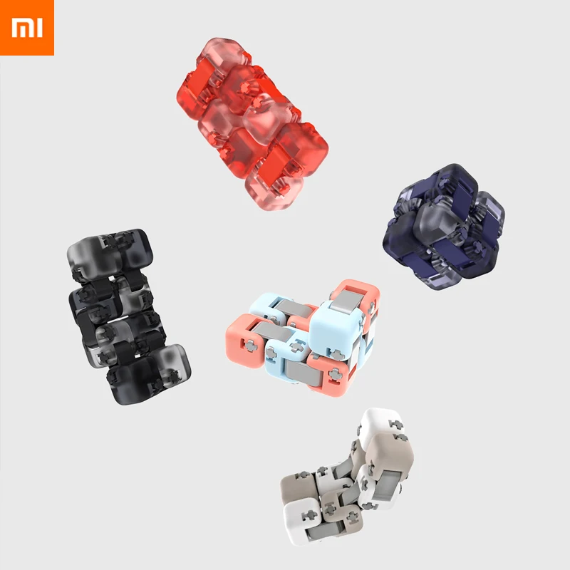 Новинка 5 цветов кубический Спиннер Xiaomi Mitu пальцевые кубики интеллектуальные
