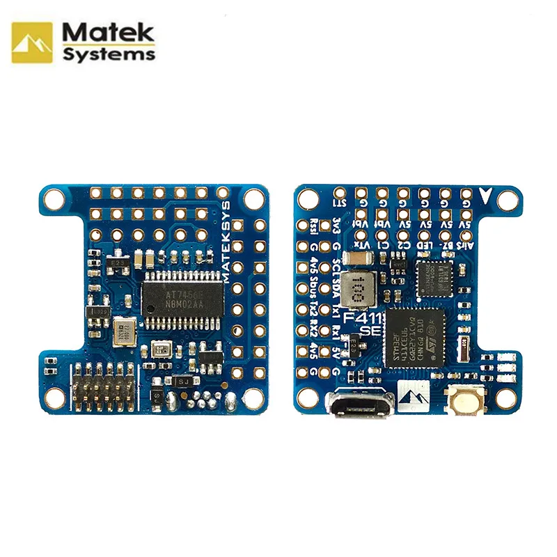 Контроллер полета Matek для радиоуправляемого дрона и OSD BEC 5V Выход Встроенный 2 6S ESC