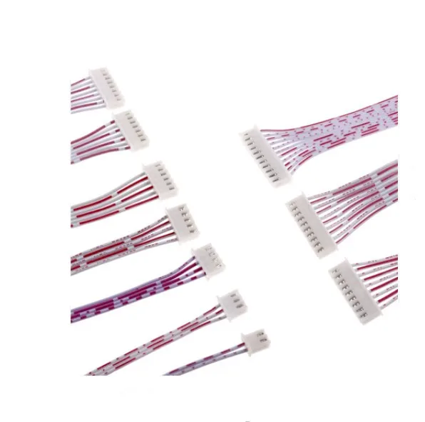 Versatile XH 2.54mm Double-Head Male to Male Cable Connector - Choose Your Pin Pitch (2-10) with 30cm Flat Cable Wire Description Image.This Product Can Be Found With The Tag Names Connectors, Connectors Terminals, Double head, Electrical Equipment Supplies