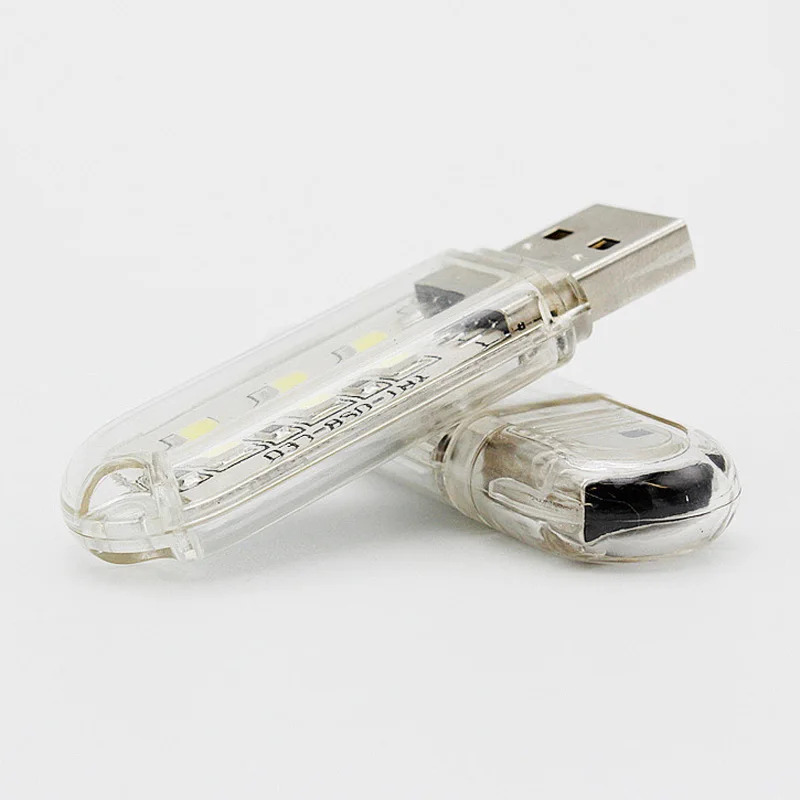 Портативный мини USB светильник 3 светодиодный Ода/8 светодиодов Ночной настольная