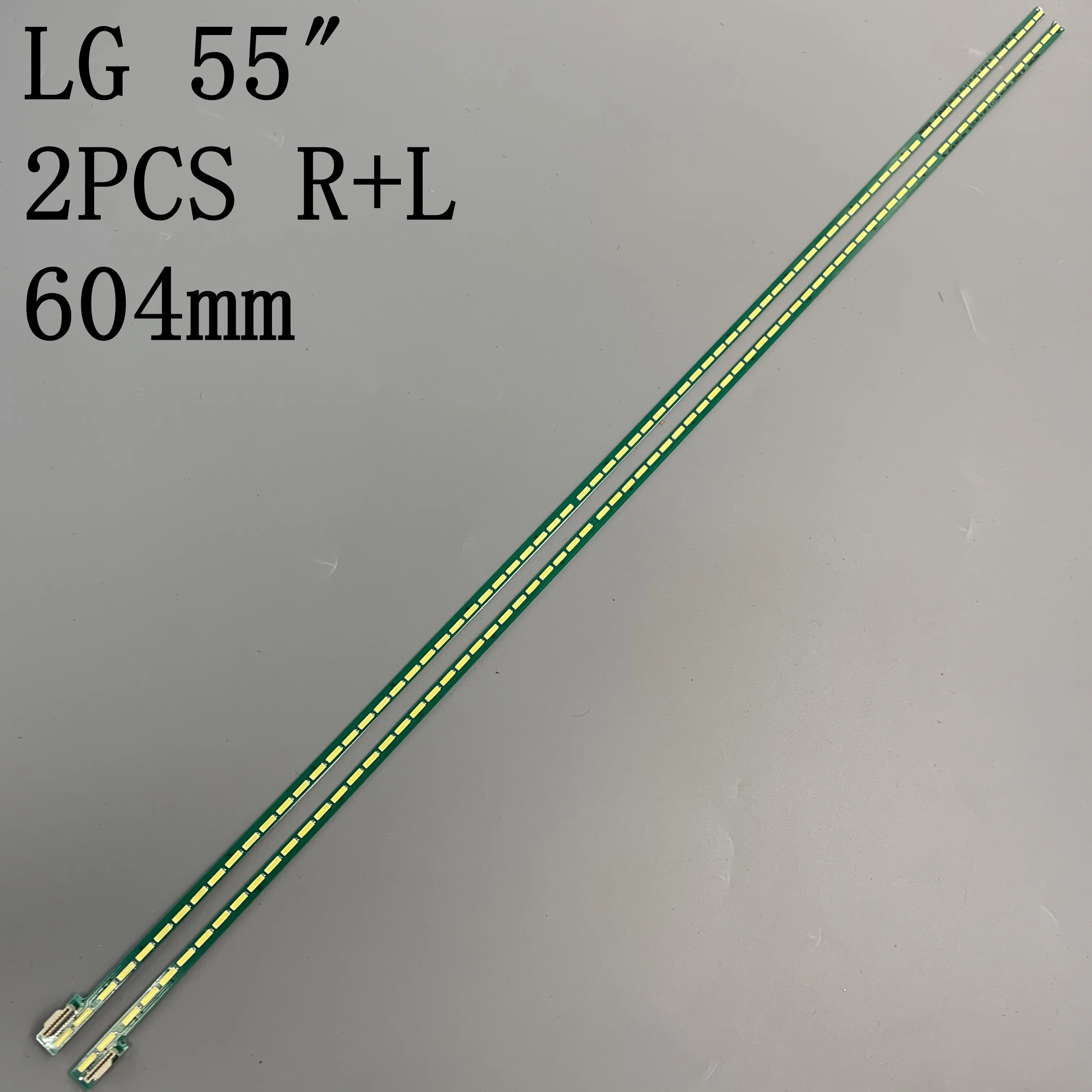 New 2 PCS*75LED 605mm LED backlight stip for LG 55LA6800 6922L-0069A LC550EUH PF P1 55 V13 ART TV R L 6920L-0001C 6916L1210B 09B