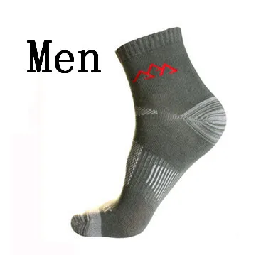 Носки для велоспорта Женские Мужские дышащие спортивные носки велосипедные носки для гонок на открытом воздухе - Цвет: Army Green-Men
