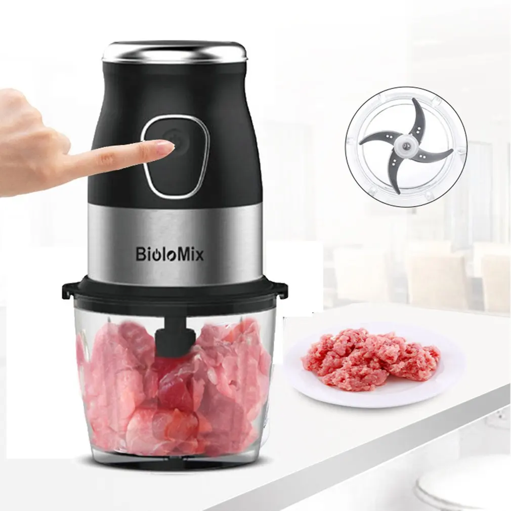 BPA 500W Portable Personal Food Mixer Blender Processor With Chopper Bowl 600ml Baby Bottle Squeezer Baby Food Maker