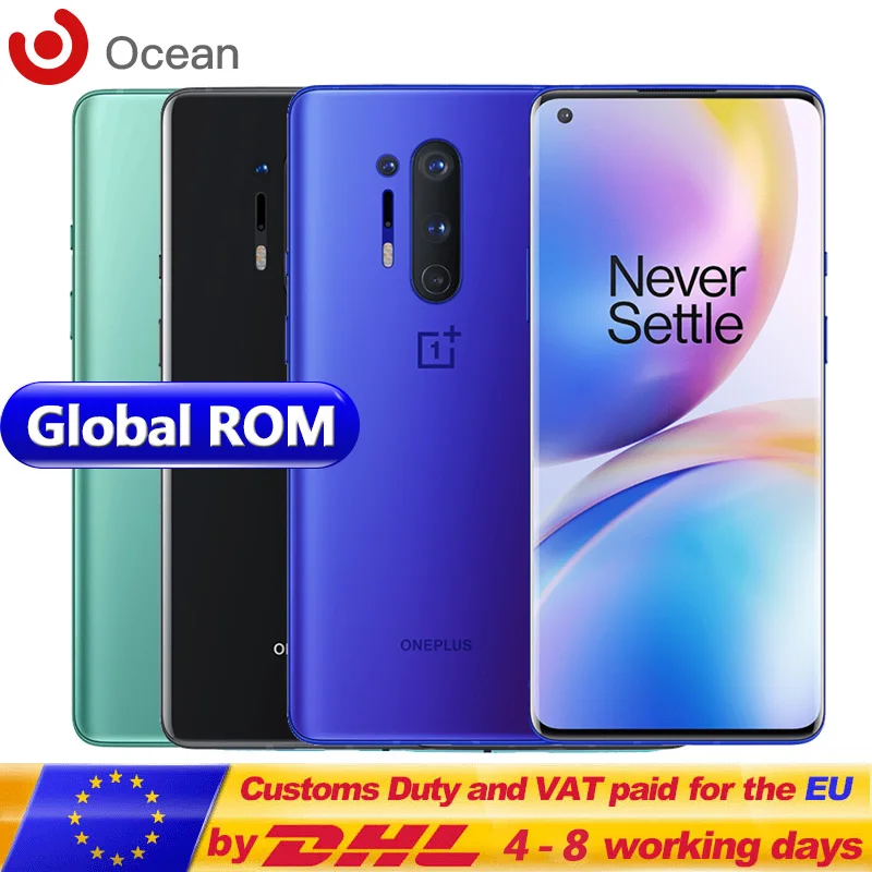 Смартфон Oneplus 8 Pro глобальная версия Snapdragon 865 ГБ 12 Гб ОЗУ 128 256 ПЗУ экран 6 78 дюйма 120