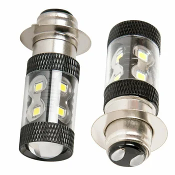 

2pcs 6000K White H6M LED Headlight Lamps Super White ATV Daytime Running Lights Bulb For YFZ450R Rhino 700 Raptor YFM660