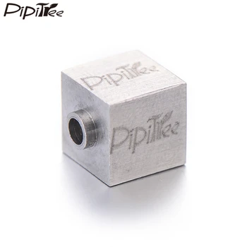 

Pipitree 4pcs/lot Stainless Steel Square Charms Beads Customize Logo Laser Engraved DIY Beads Spacers for Bracelet Jewelry 8MM