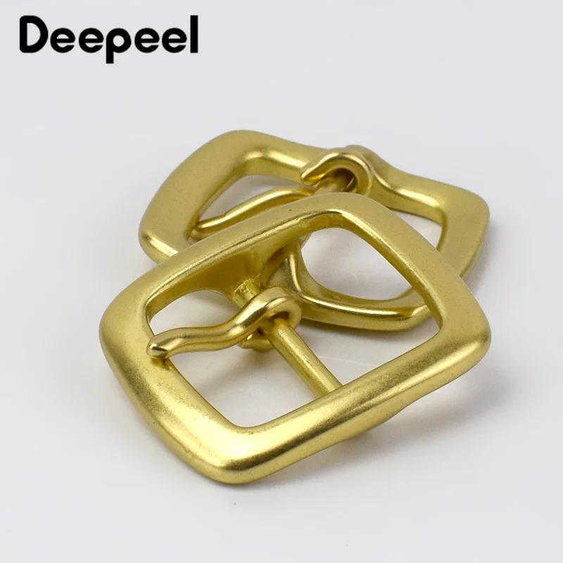 Deepeel 1 шт. 35 мм чистая медь латунь пряжка ремень головка для 33 34 пояс сделай сам