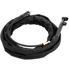 Сварочный фонарь с гибкой головкой газового клапана 150 Ампер 12 футов WP-17FV с воздушным охлаждением TIG Новинка