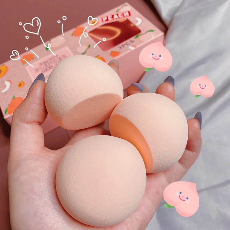 

3PCS/SET Cosmetic Puff Makeup Foundation Concealer Sponge Powder Blender Make Up Tools Soft Makeup Sponge Cosmetic Egg