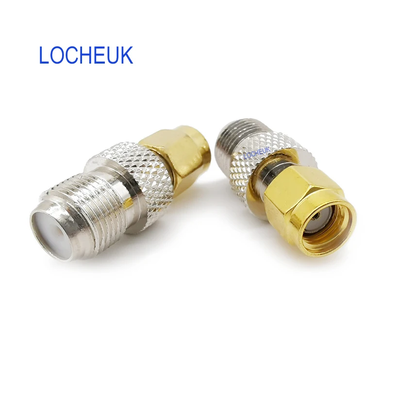 1Pc F-Type F male plug to F male plug straight Coupler adapter Coax TV connector