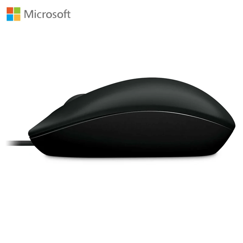 Оригинальная оптическая проводная мышь Microsoft 100 USB 2 0 модная офисная смарт 1000DPI для