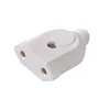EU 2 Pin AC Electric Power Rewireable Plug Male Female Socket Outlet Adaptor Adapter Wire Extension Cord Connector Detachable ► Photo 3/6