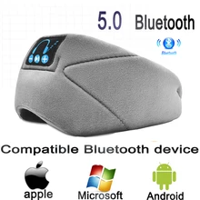 Новое обновление, беспроводные стерео наушники Bluetooth 5,0, маска для сна, мягкие наушники для телефона, маска для сна, музыкальная гарнитура