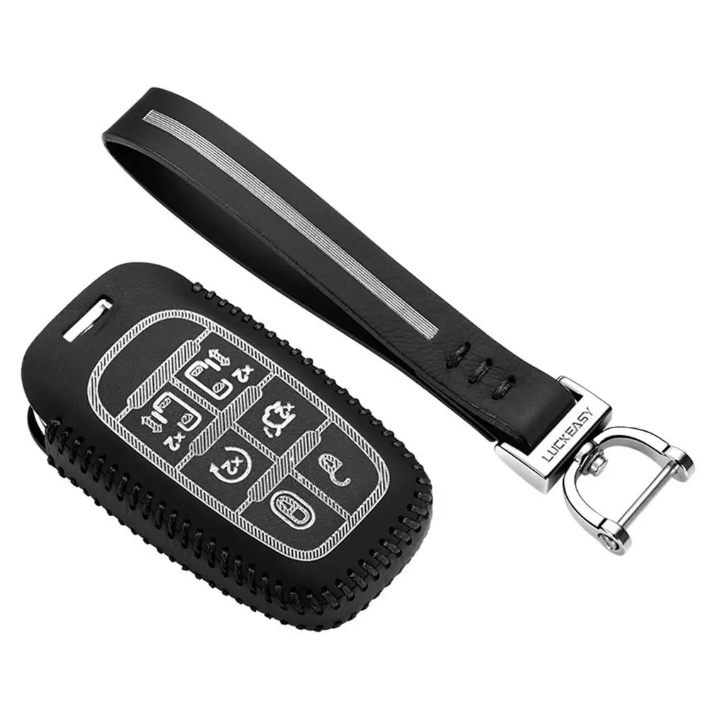 

For BMW Series Clubman MINI JCW Car Key Bag car key cover 4 button 2014-2019 Top Layer Leather car accessories