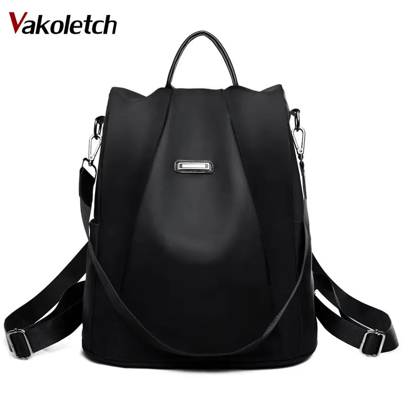 

Designer School Bags For Teenager Girls Waterproof Travel Backpack Women Bagpack Brand Anti-theft Oxford Backpack Female KL687