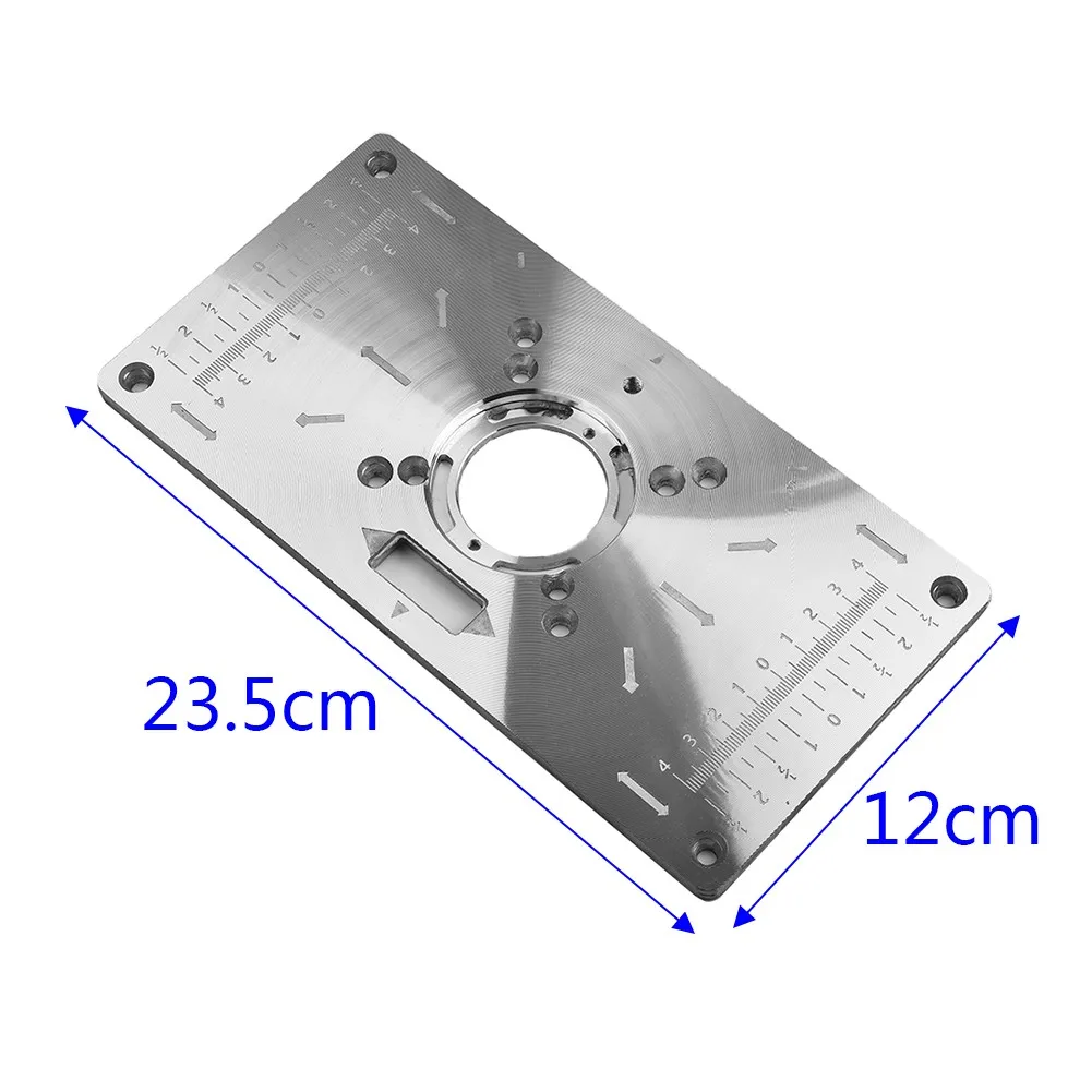 wood pellet machine Router Table Insert Plate For Makita RT0700C Trimmer Woodworking Bench Aluminum Router Table Insert Plate wood pellet maker