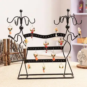 

Jewelry Display Stand Necklace Jewellery Showcase Earring Ring Organizer Bracelet Storage Holder