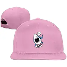 Shark Week Snapback Кепка с плоским Биллом шляпы Регулируемая простая пустая Кепка s