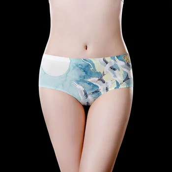 

Hot Selling Crane Printing Underpants Wholesale