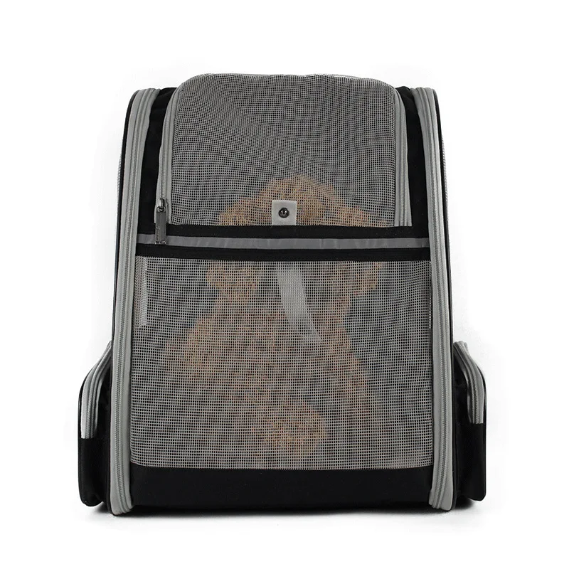 

Pet Cat Bag Go Out Carrying Dog Bag Double shoulder Breathable Cat Bag Mesh Pets Travel Dog Backpack Cat And Dog Outing Supplies