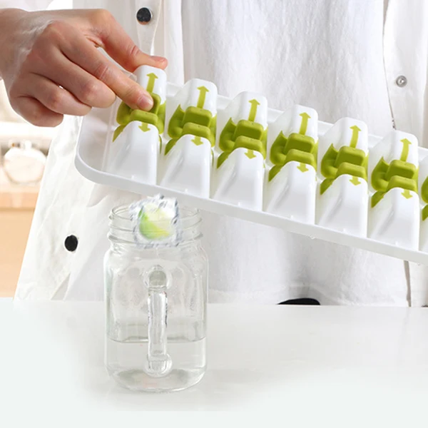 Легкие силиконовые IceTrays с водостойкими крышками по 14 кубиков крышкой гибкие