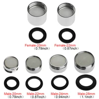 1ชุด20/22/24/28มม.Water Saving Tap ก๊อกน้ำชายหญิงหัวฉีด Spout End diffuser กรองก๊อกน้ำอุปกรณ์เสริม 6